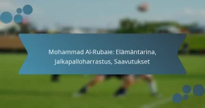 Mohammad Al-Rubaie: Elämäntarina, Jalkapalloharrastus, Saavutukset